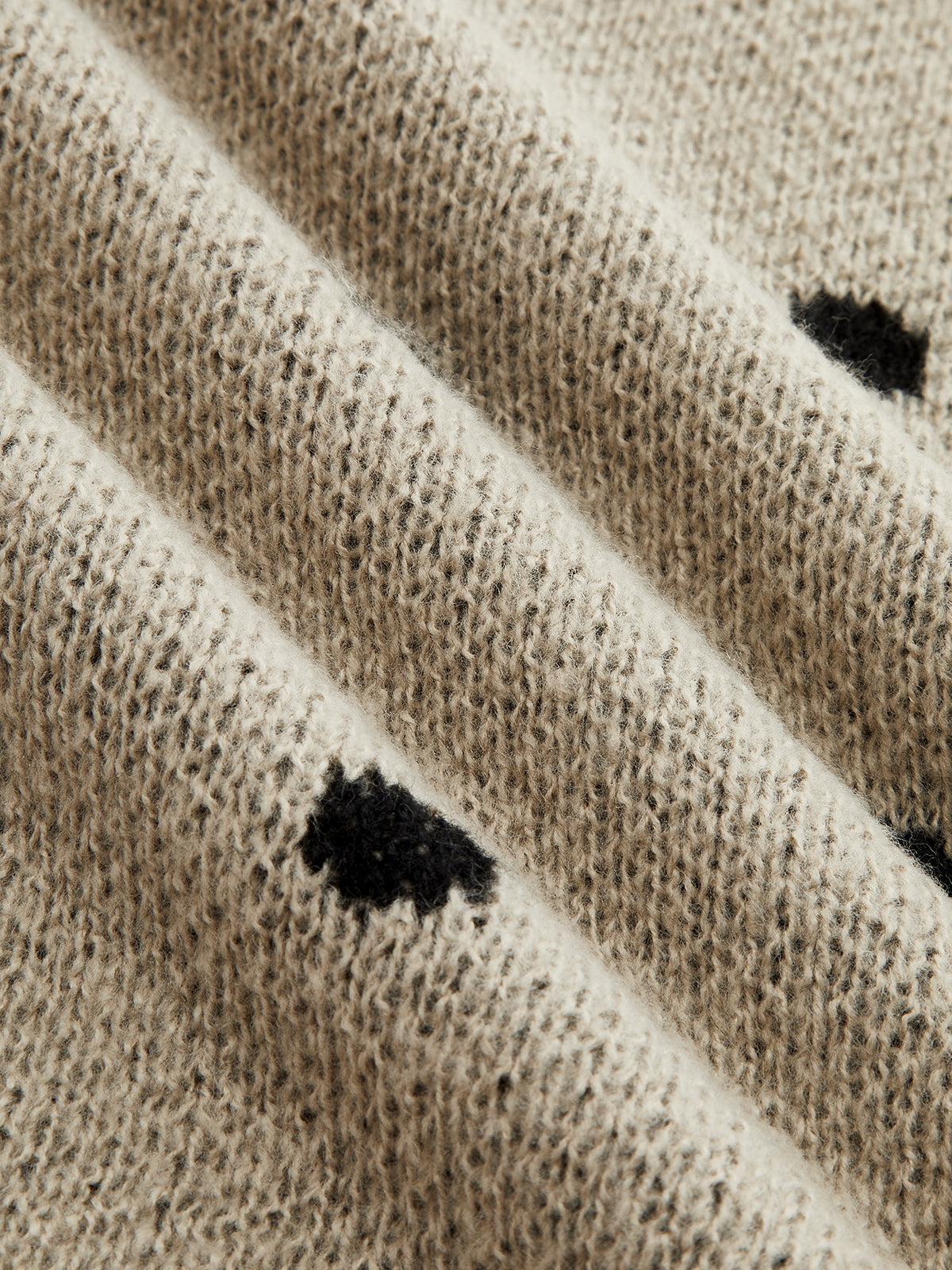 Priscilla | Wool Polka Dot Jumper