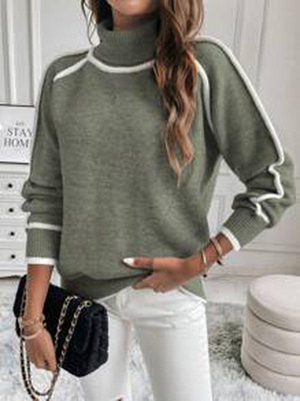 Rosemary | Wool Roll Neck Jumper