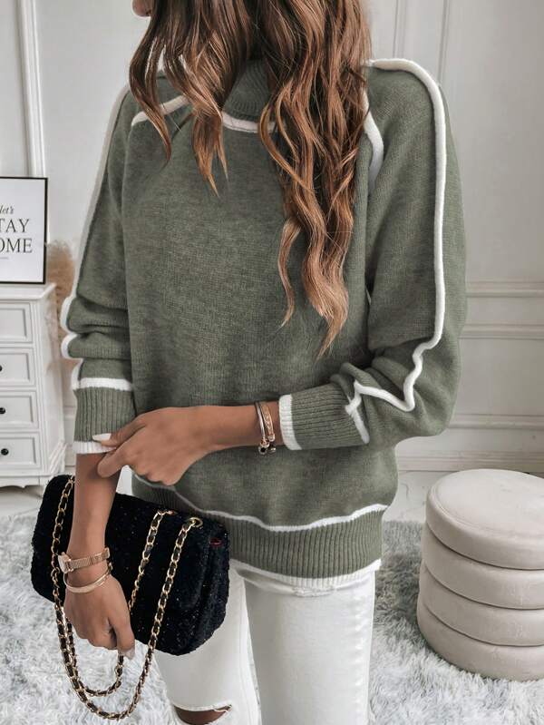 Rosemary | Wool Roll Neck Jumper