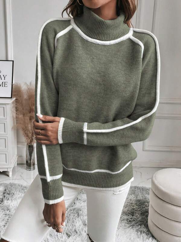 Rosemary | Wool Roll Neck Jumper