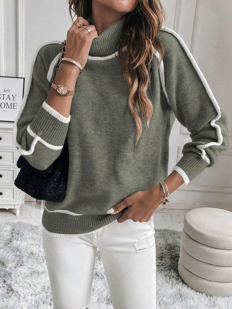Rosemary | Wool Roll Neck Jumper
