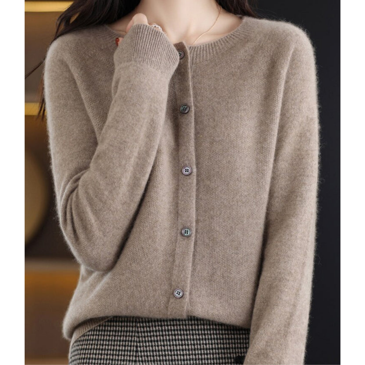 Jean | Soft Knit Button Cardigan