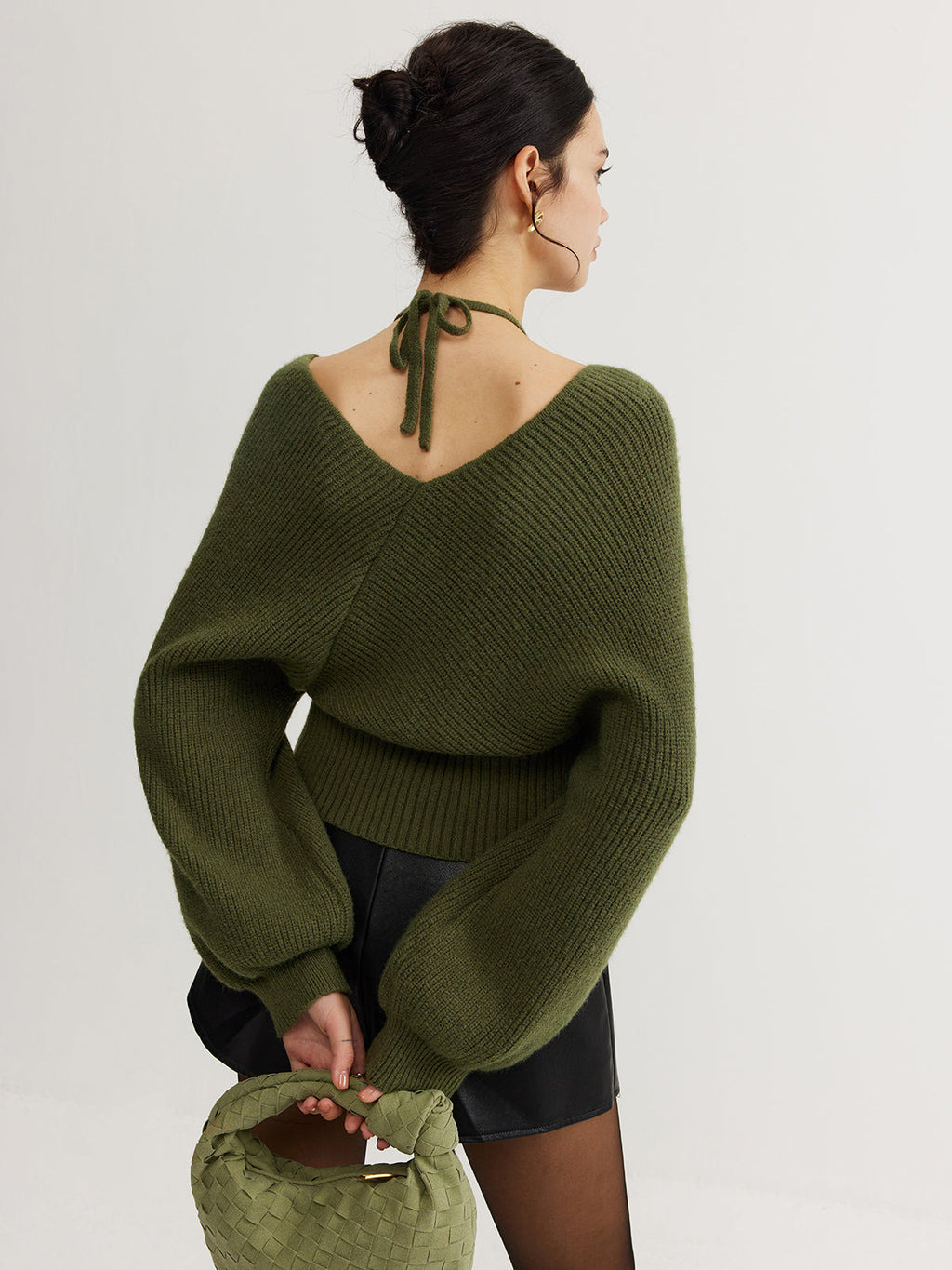 Tamsin | Crossover Wrap Jumper