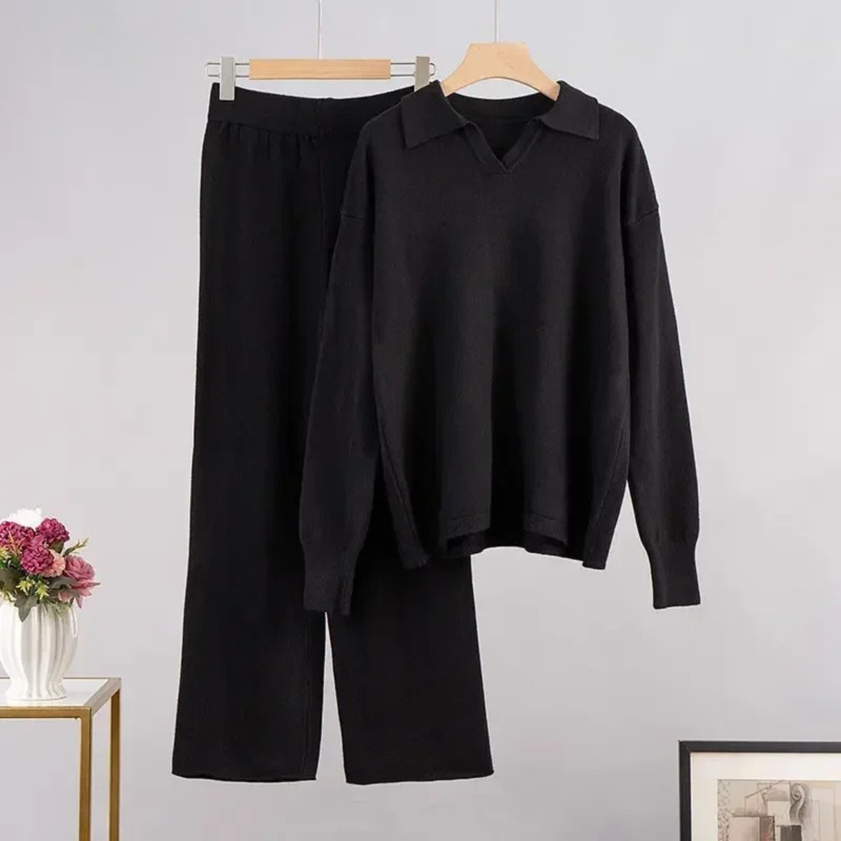 Marina | Polo Collar Knit Co-ord Set