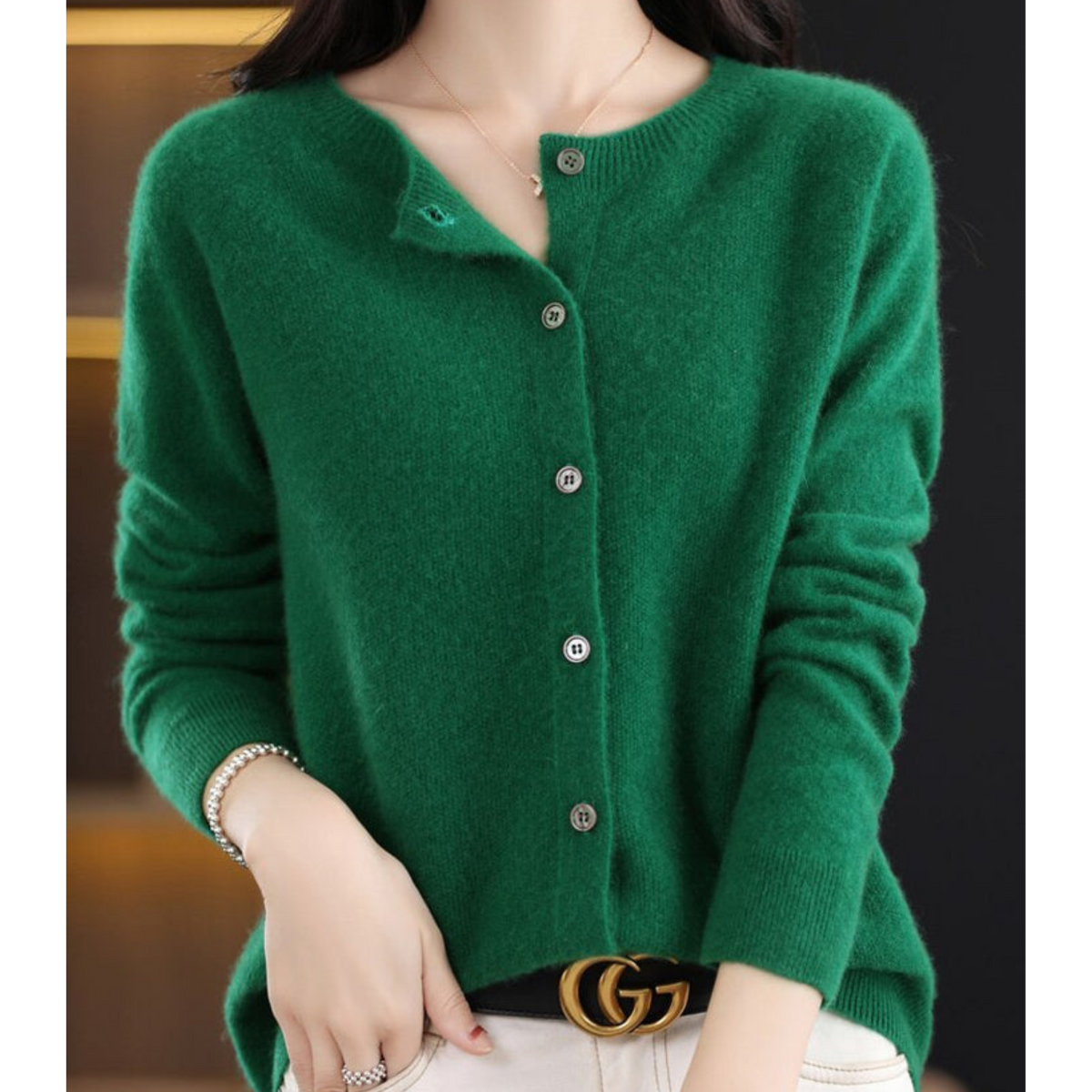 Jean | Soft Knit Button Cardigan
