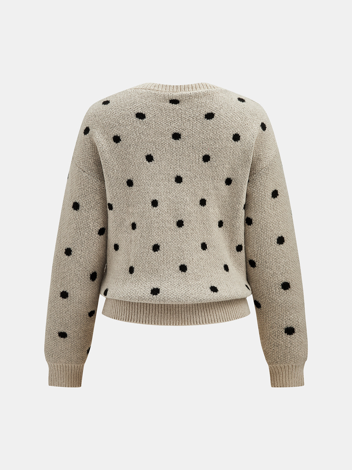 Priscilla | Wool Polka Dot Jumper