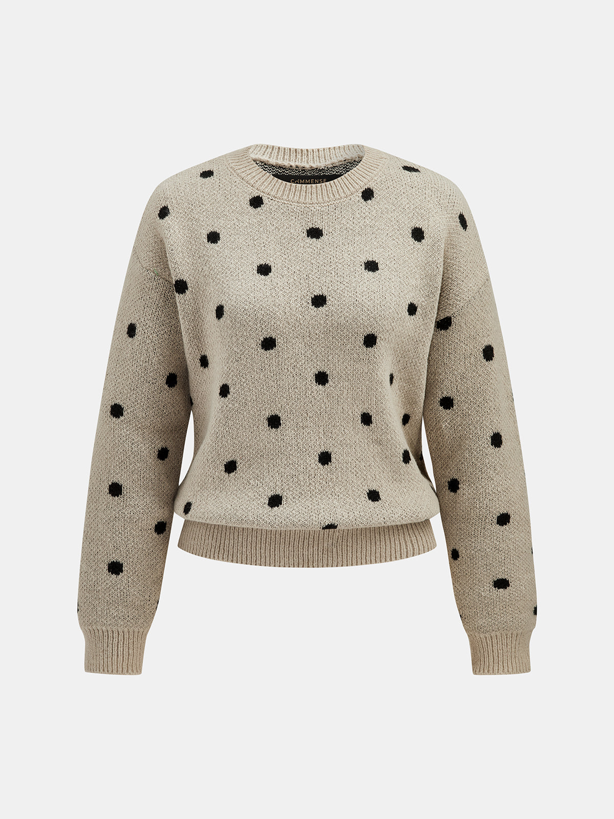 Priscilla | Wool Polka Dot Jumper