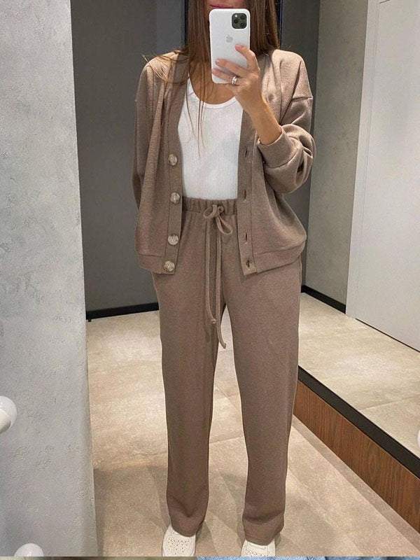Margaret | Knit Cardigan and Trouser Co-ord