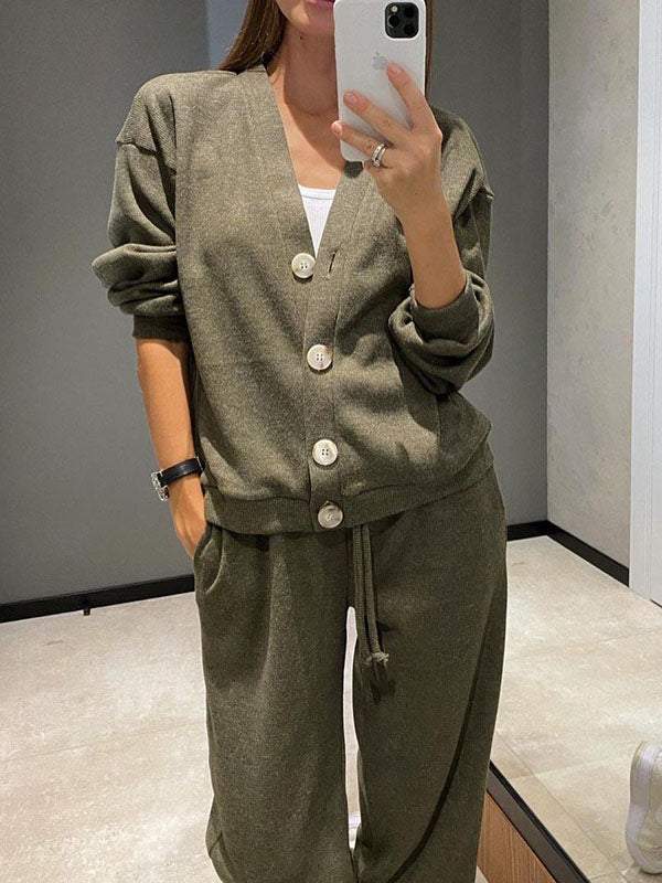 Margaret | Knit Cardigan and Trouser Co-ord