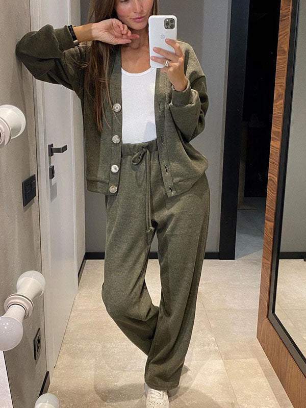 Margaret | Knit Cardigan and Trouser Co-ord