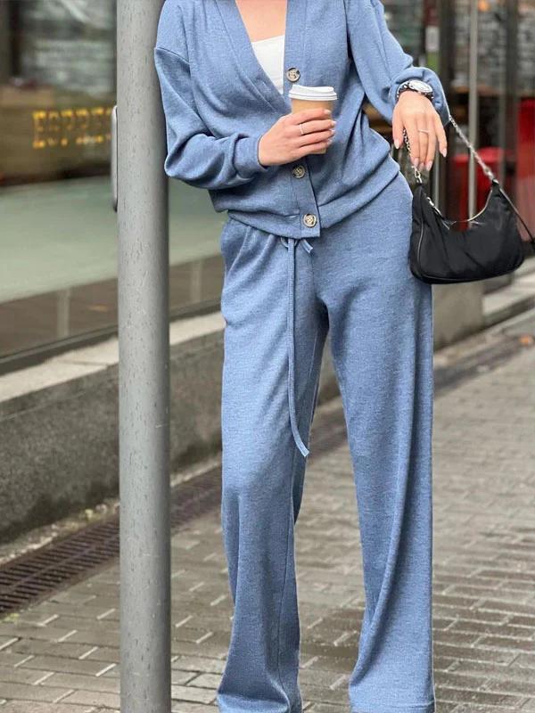Margaret | Knit Cardigan and Trouser Co-ord
