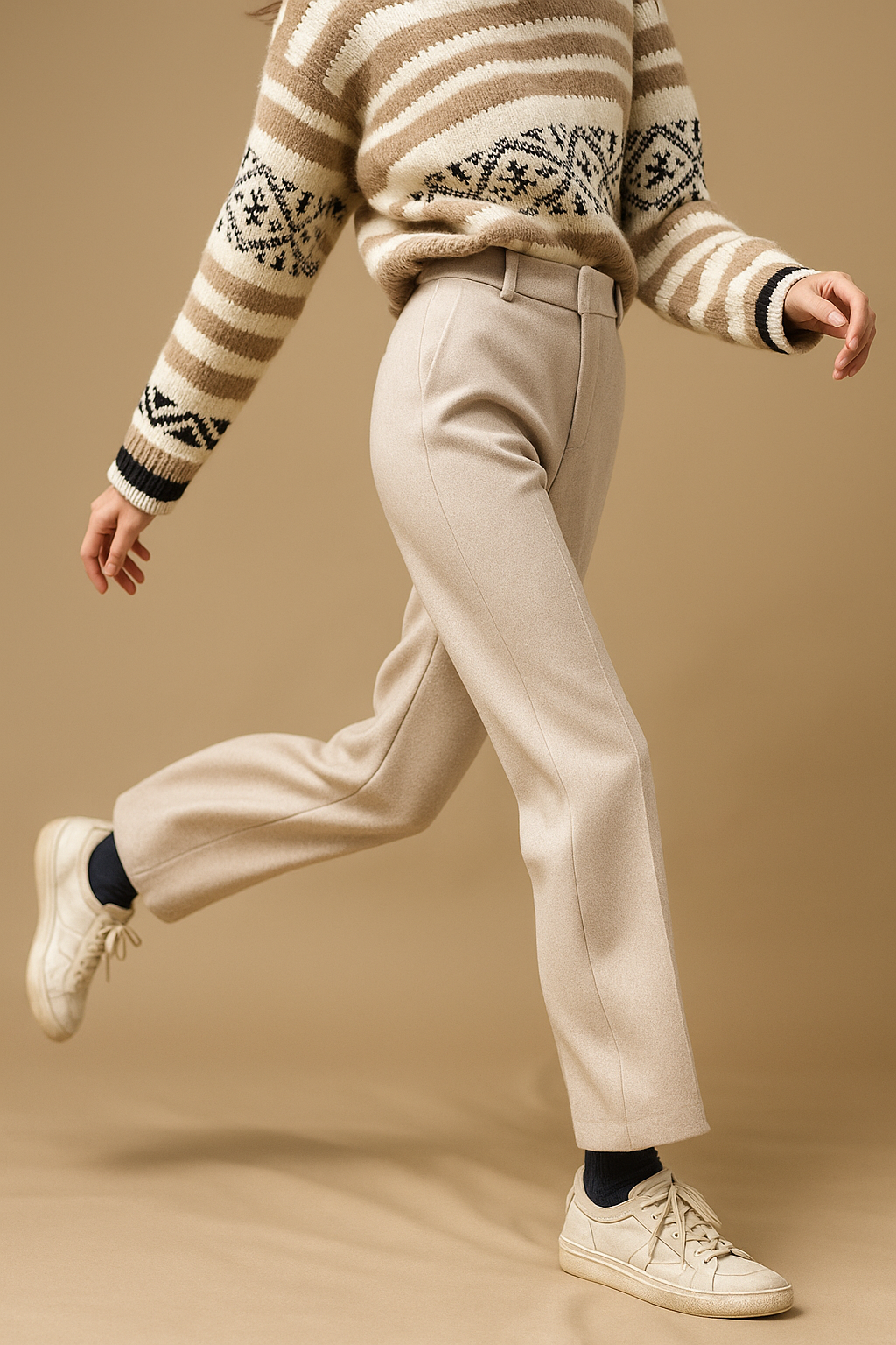 Rose | Merino Wool Fair Isle Jumper