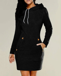 Matilda | Hooded Sweatshirt Dress