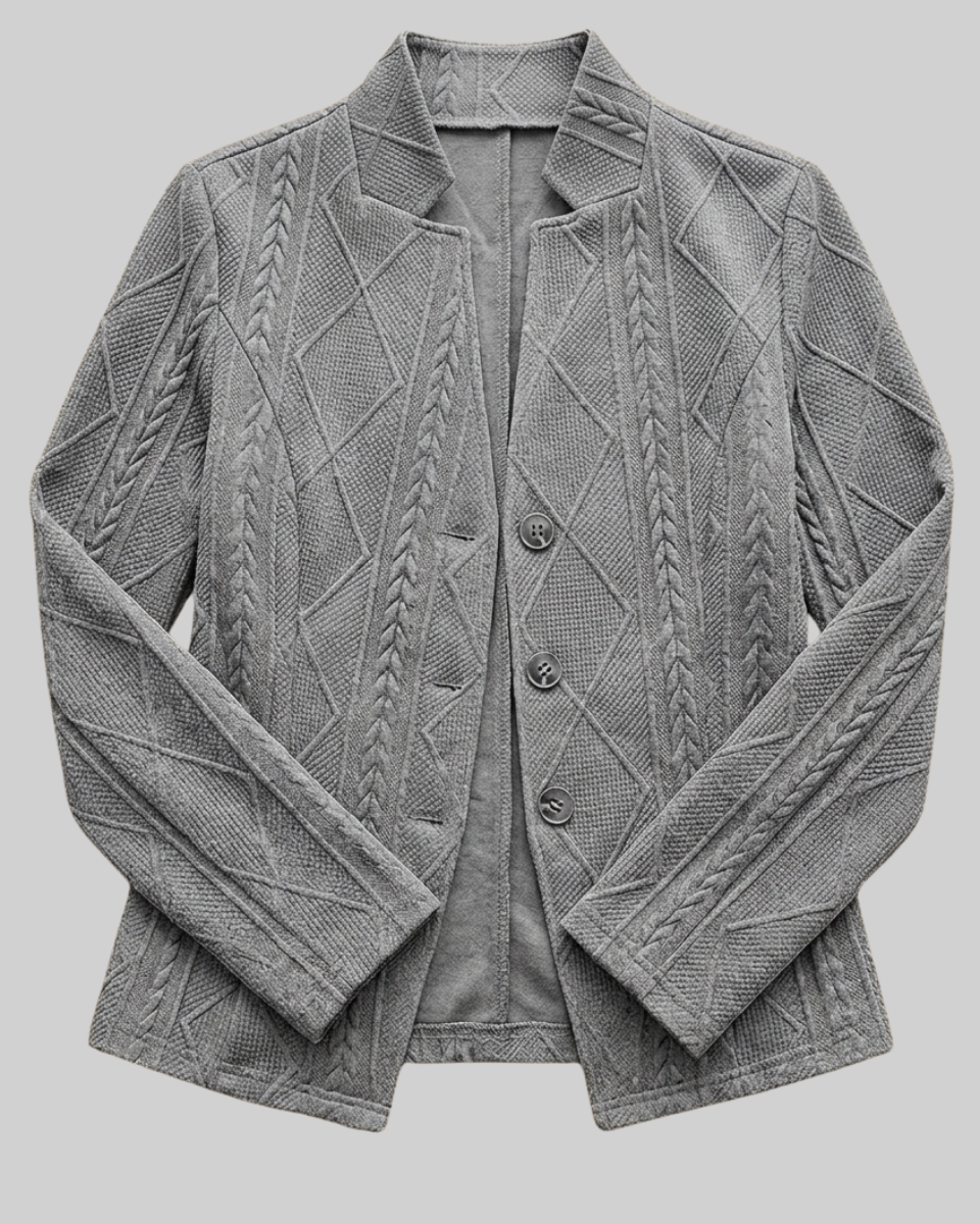 Rosalie | Textured Knit Blazer