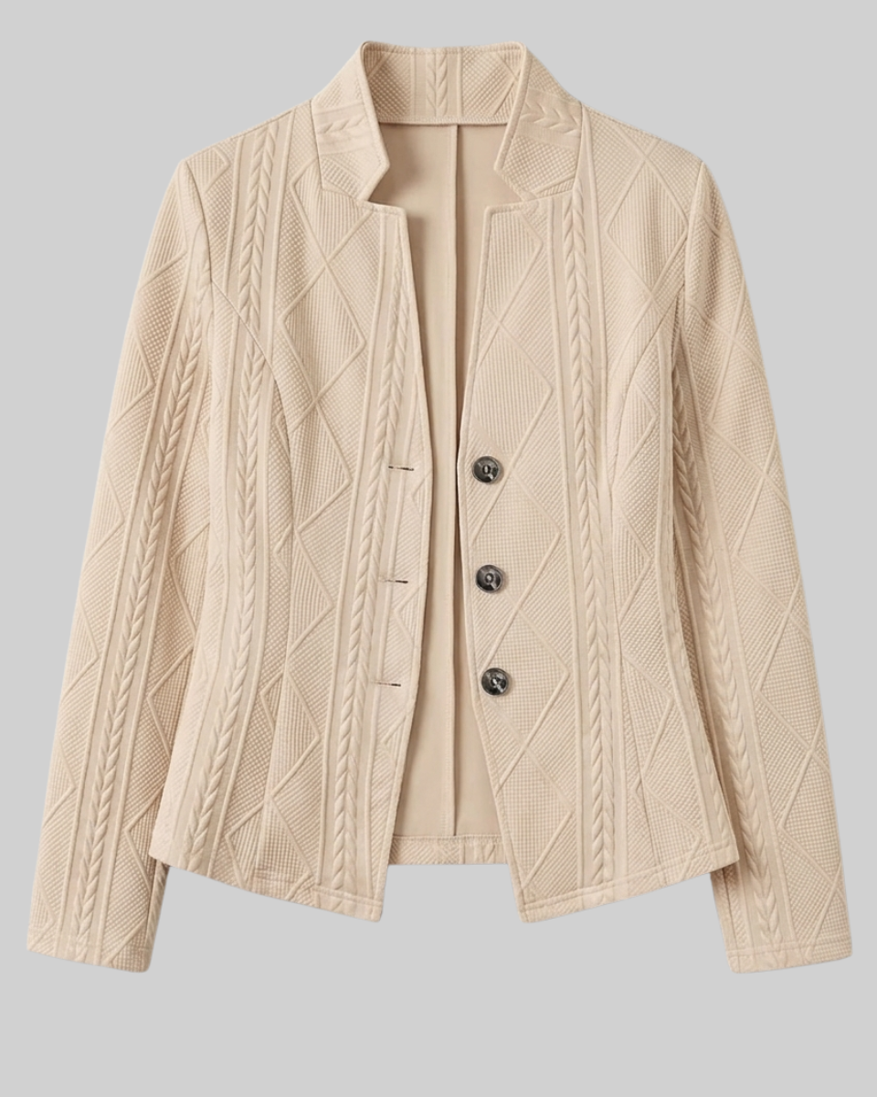 Rosalie | Textured Knit Blazer