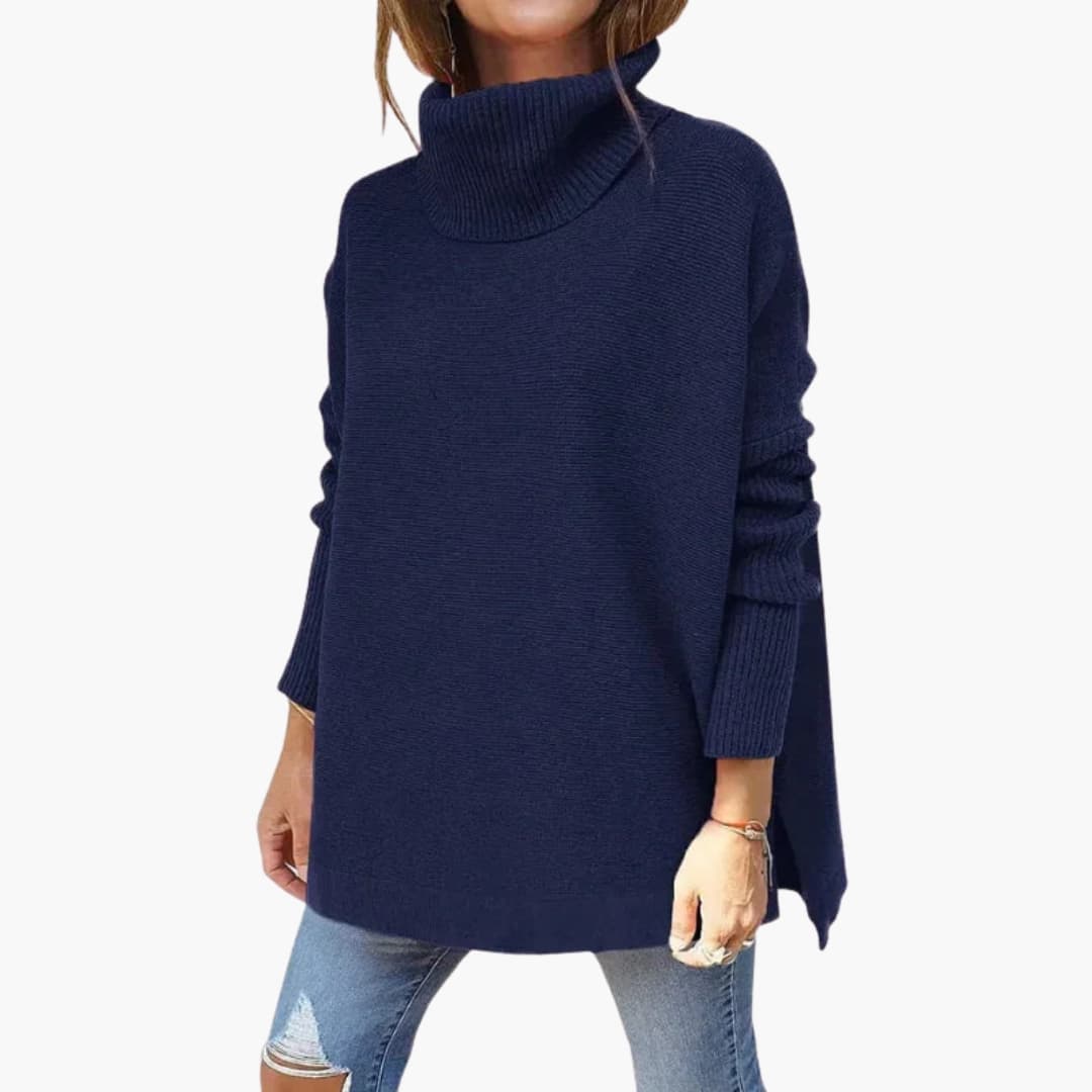 Beatrice | Oversized Roll Neck Jumper
