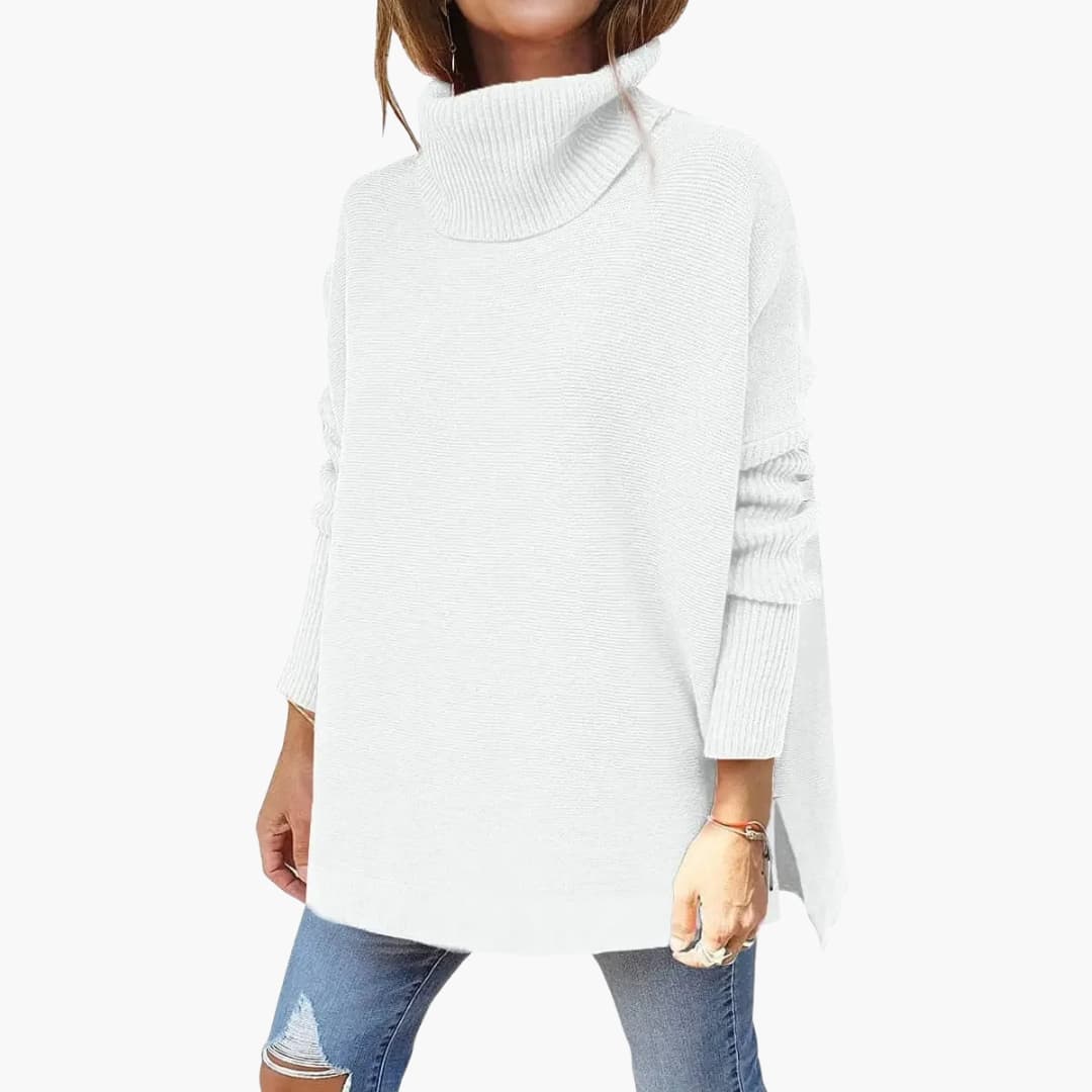 Beatrice | Oversized Roll Neck Jumper