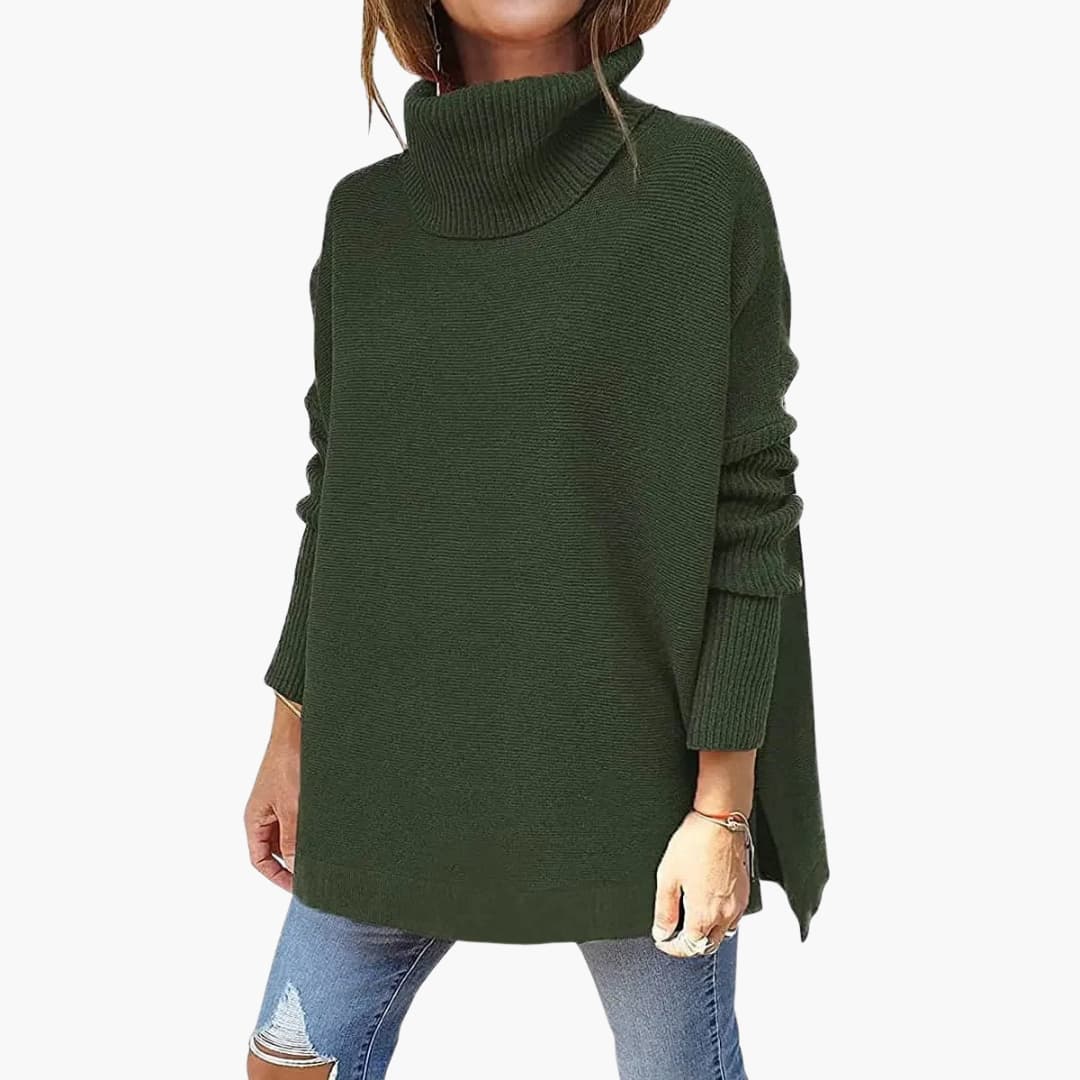 Beatrice | Oversized Roll Neck Jumper
