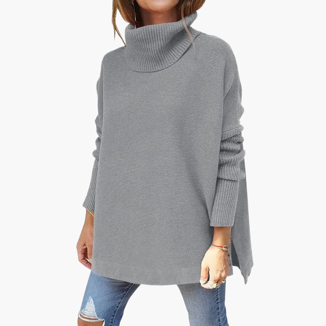 Beatrice | Oversized Roll Neck Jumper