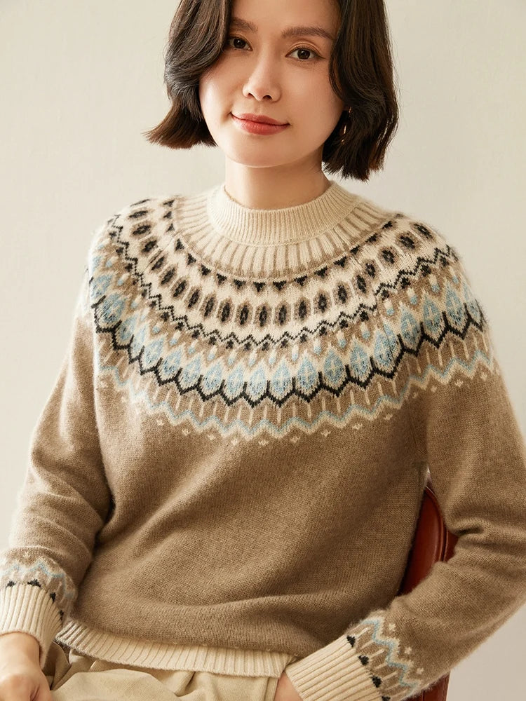 Primrose | Wool Fair Isle Jumper