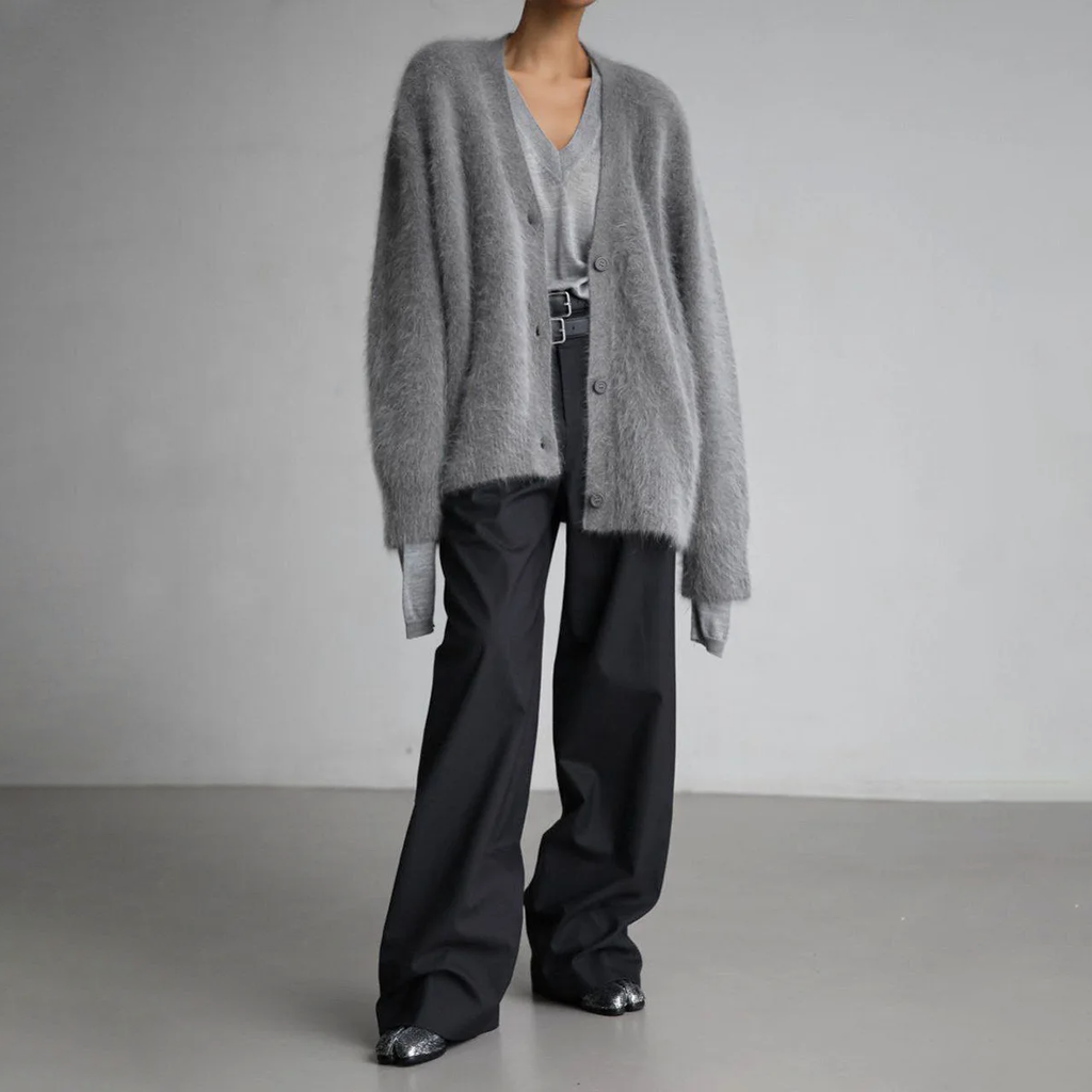 Grace | Oversized V-Neck Cardigan