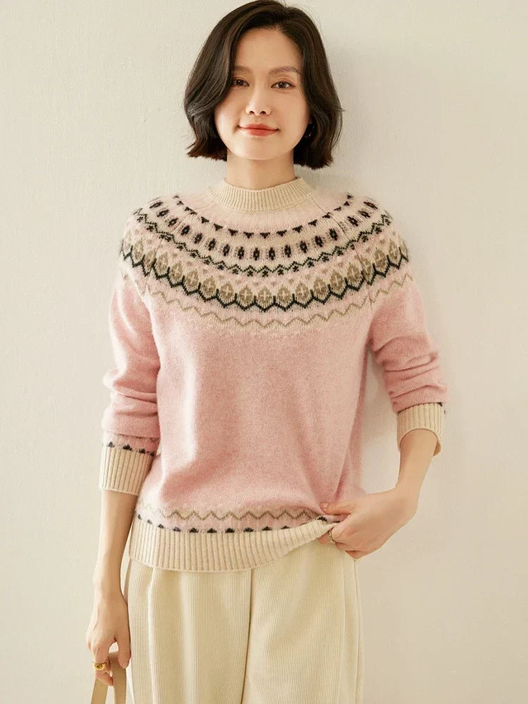 Primrose | Wool Fair Isle Jumper