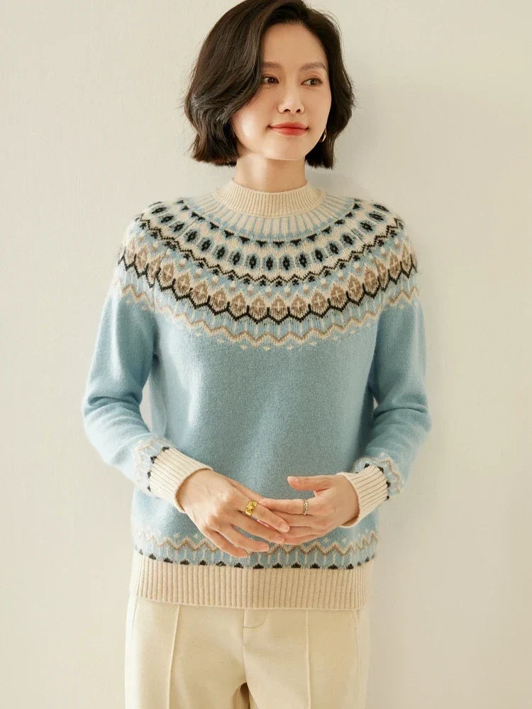 Primrose | Wool Fair Isle Jumper