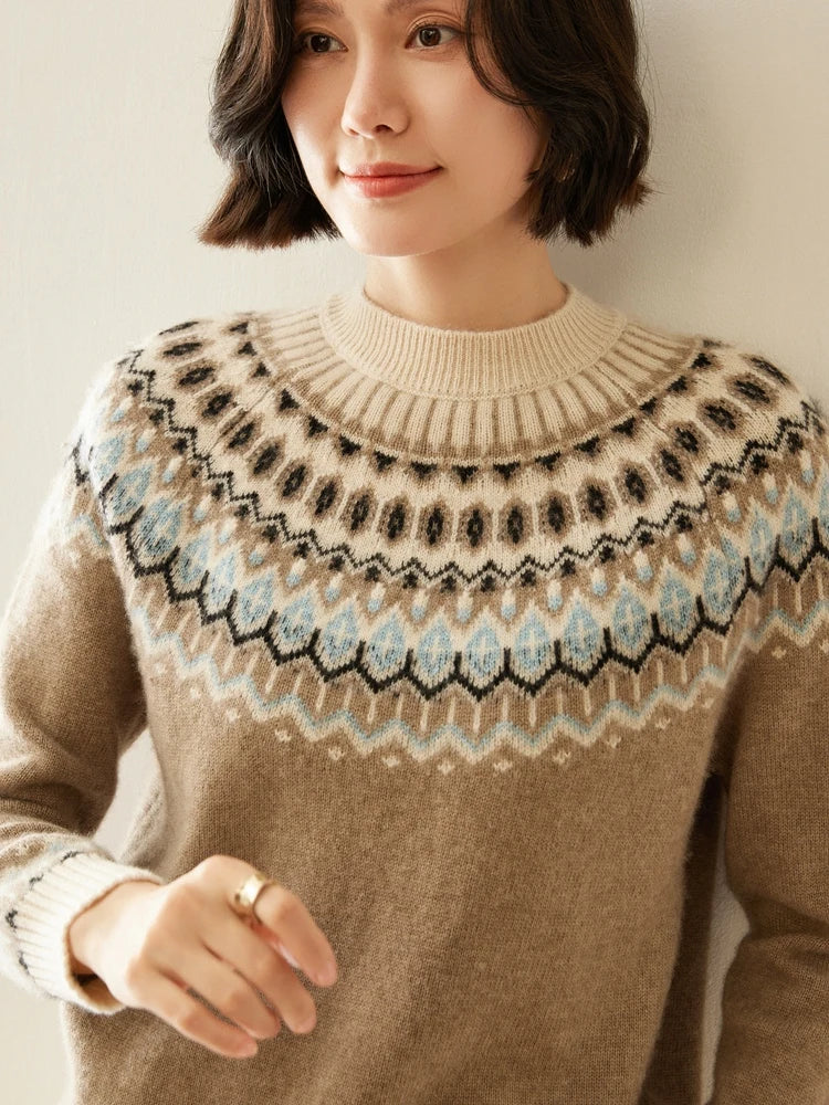 Primrose | Wool Fair Isle Jumper