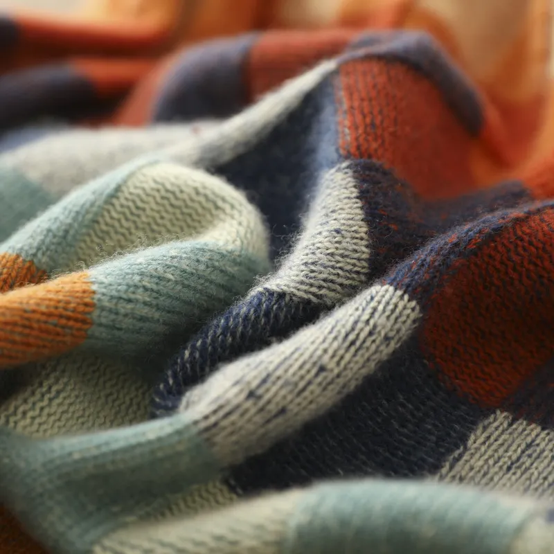 Emmeline | Checkerboard Knit Jumper