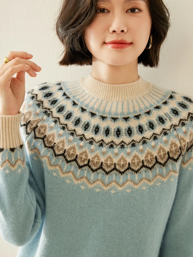 Primrose | Wool Fair Isle Jumper