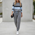 Millicent | Colour Block Jogger Lounge Set