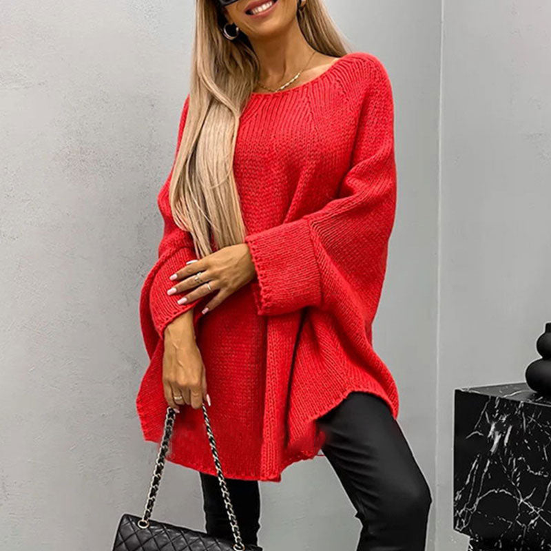 Blythe | Oversized Batwing Knit Jumper