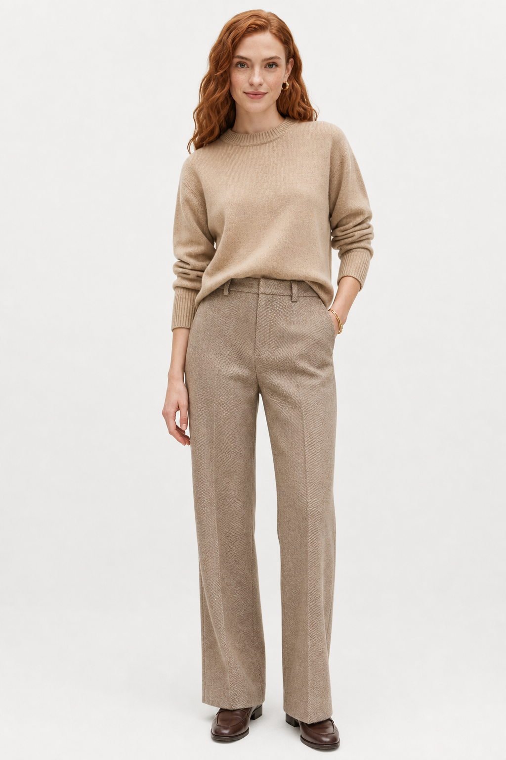 Rose | Merino Wool Fair Isle Jumper