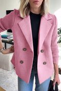 Evelyn | Knit-Sleeve Tailored Blazer