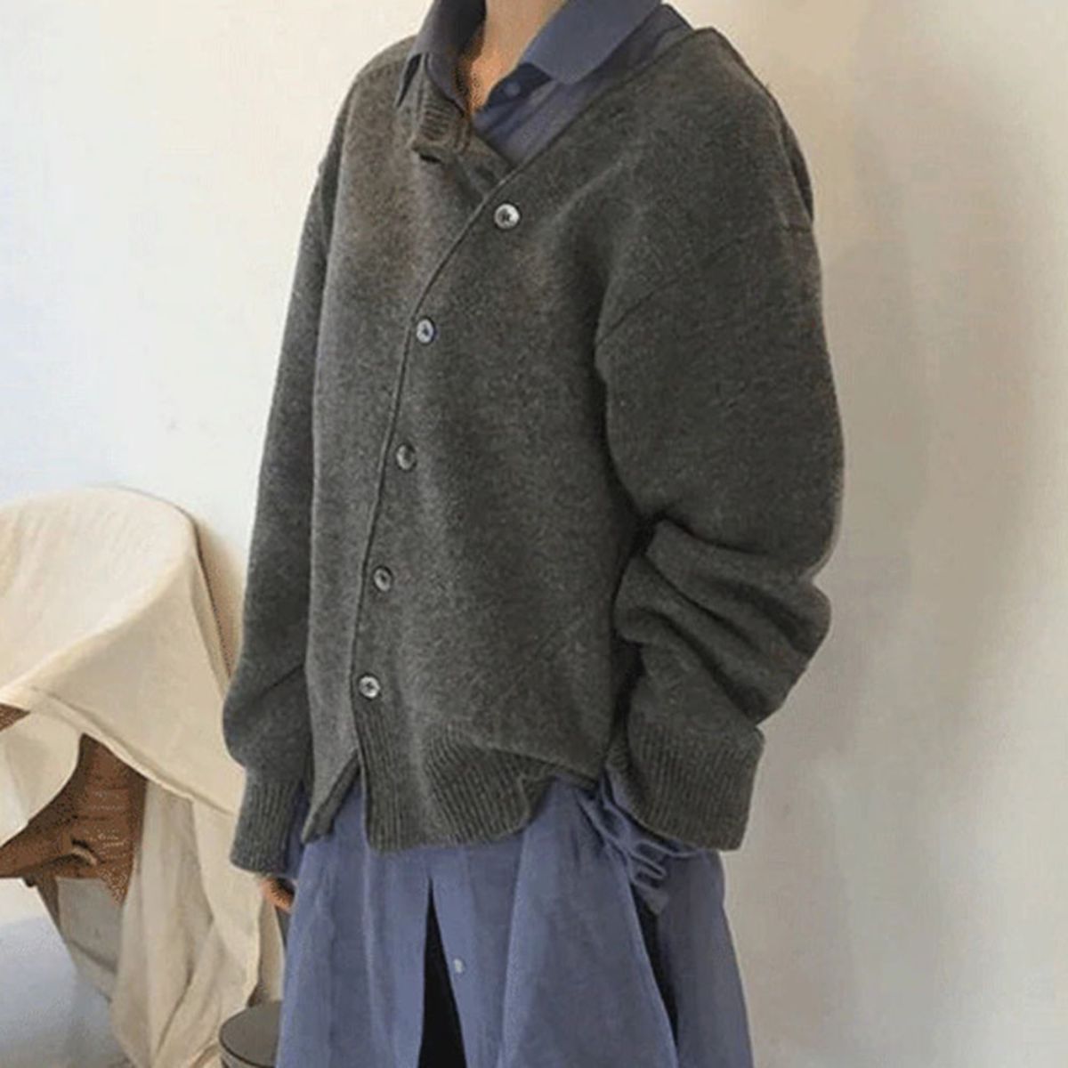 Gloria | Button-Front Knit Cardigan