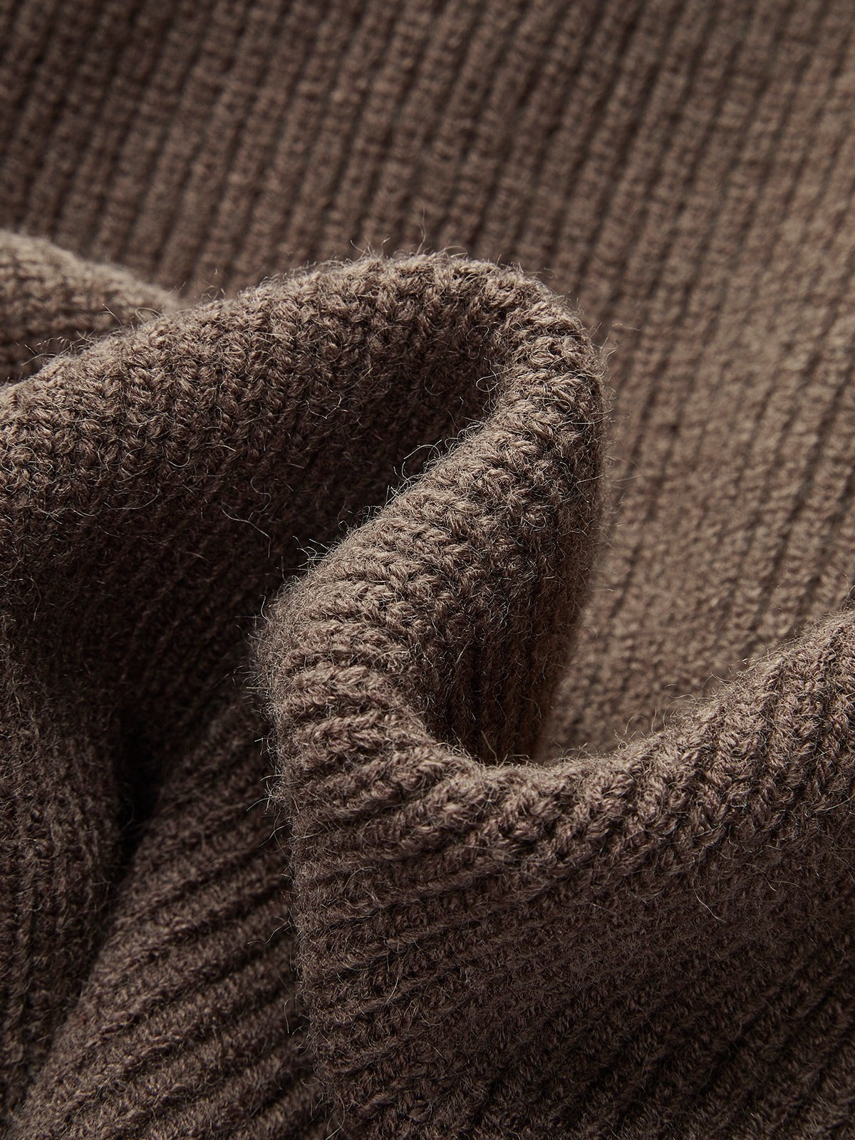 Layered shirt crew neck jumper
