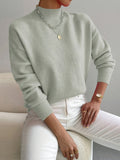 Clarissa | Soft Mock Neck Jumper