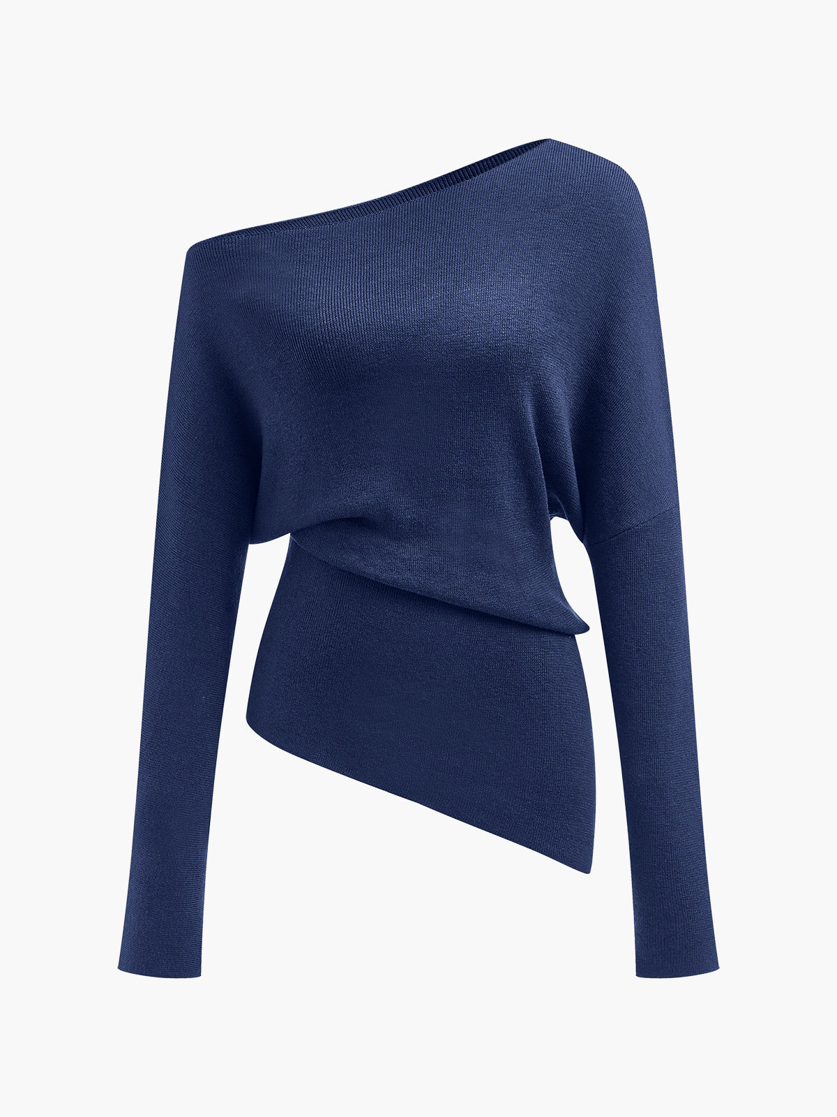 Selina | Merino Wool One-Shoulder Jumper